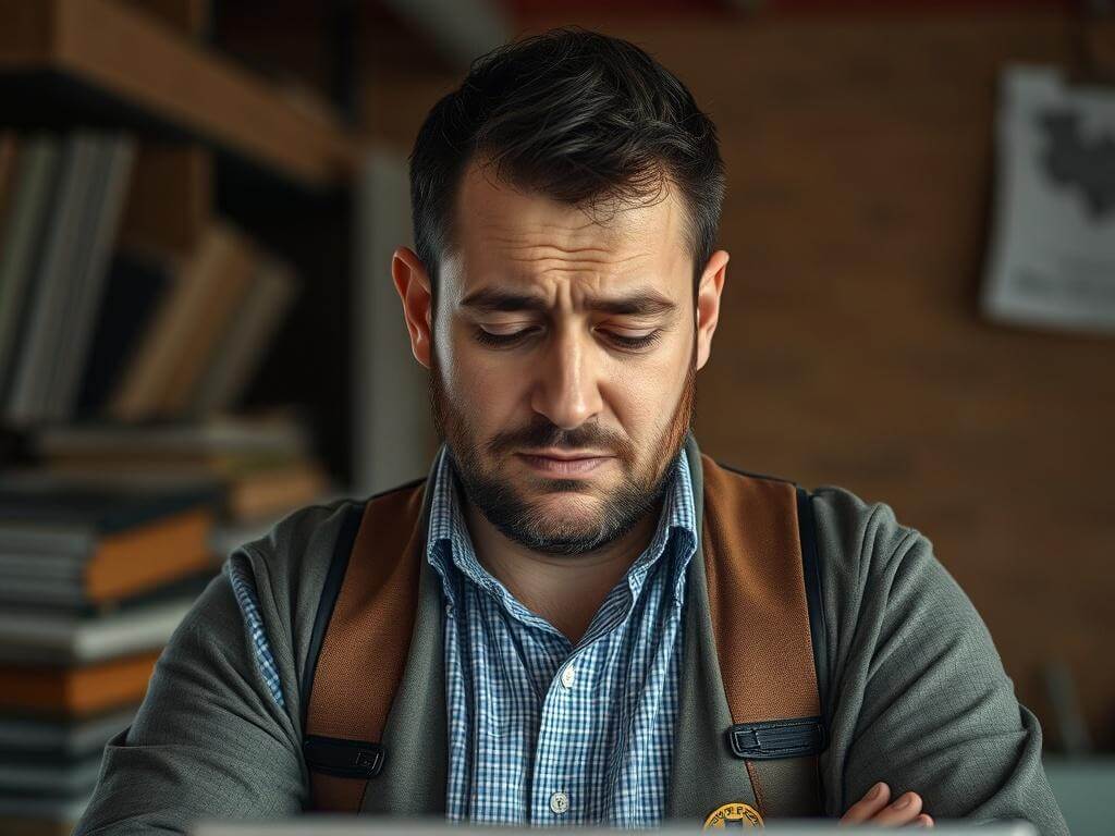 man with a stressful job работа в стрессе фото